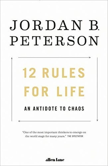 Cover of 12 Rules for Life by Jordan B. Peterson