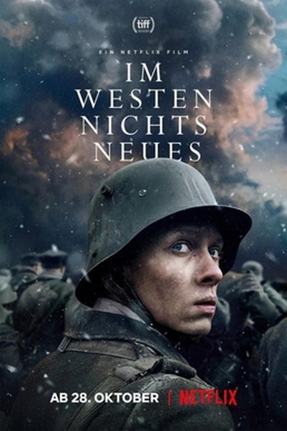 Poster for All Quiet on the Western Front, directed by Edward Berger