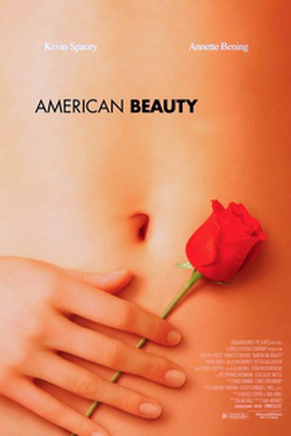 Poster for American Beauty, directed by Sam Mendes