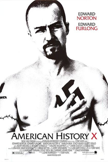 Poster for American History X, directed by Tony Kaye