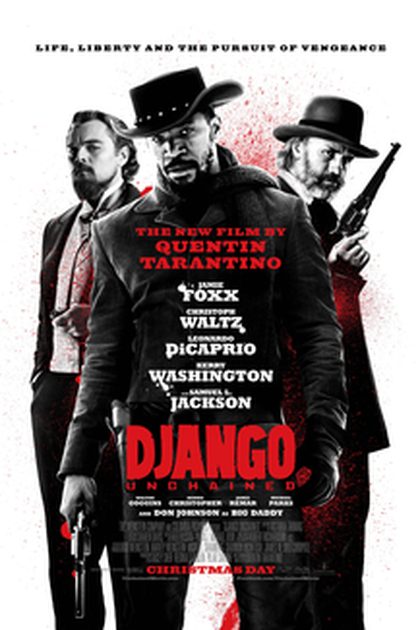 Poster for Django Unchained, directed by Quentin Tarantino