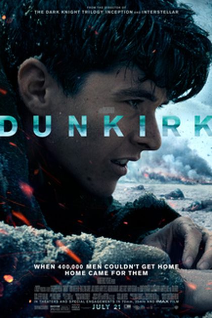 Poster for Dunkirk, directed by Christopher Nolan
