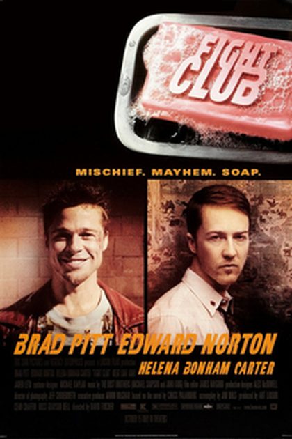 Poster for Fight Club, directed by David Fincher