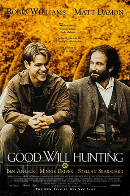 Poster for Good Will Hunting, directed by Gus Van Sant