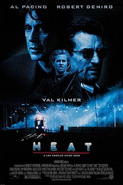 Poster for Heat, directed by Michael Mann