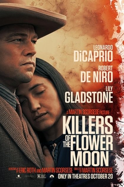 Poster for Killers of the Flower Moon, directed by Martin Scorsese