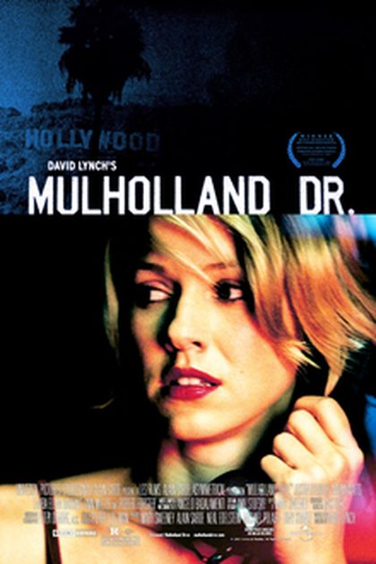 Poster for Mulholland Drive, directed by David Lynch