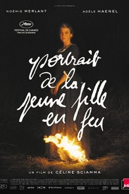 Poster for Portrait of a Lady on Fire, directed by Céline Sciamma