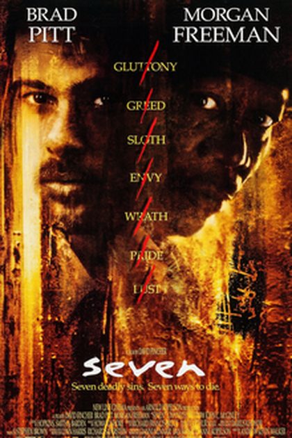 Poster for Se7en, directed by David Fincher