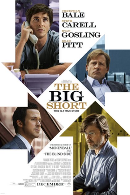 Poster for The Big Short, directed by Adam McKay