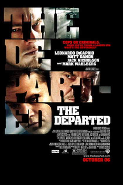 Poster for The Departed, directed by Martin Scorsese