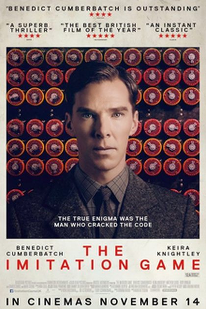 Poster for The Imitation Game, directed by Morten Tyldum
