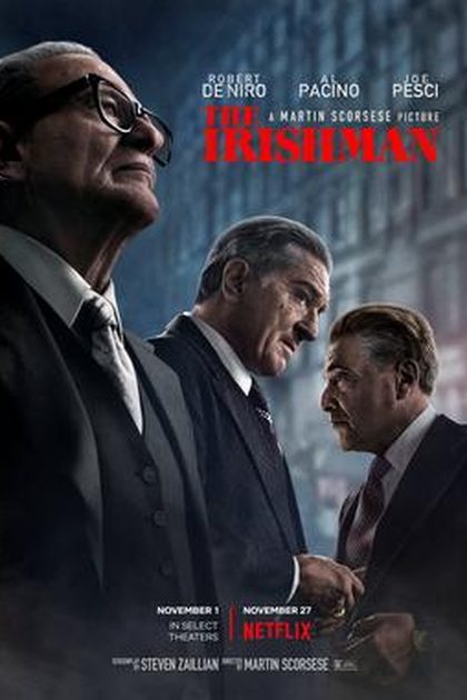 Poster for The Irishman, directed by Martin Scorsese